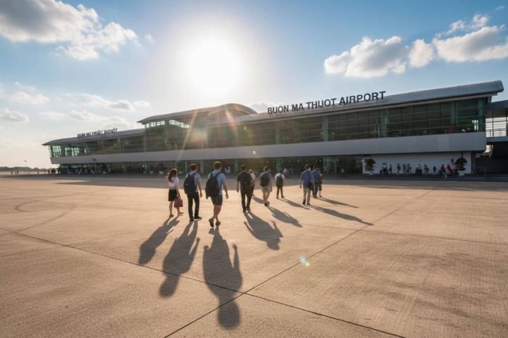 Là điểm đến đầu tiên khi khám phá Tây Nguyên, sân bay Buôn Ma Thuột mang đến trải nghiệm thân thiện và dễ tiếp cận cho du khách